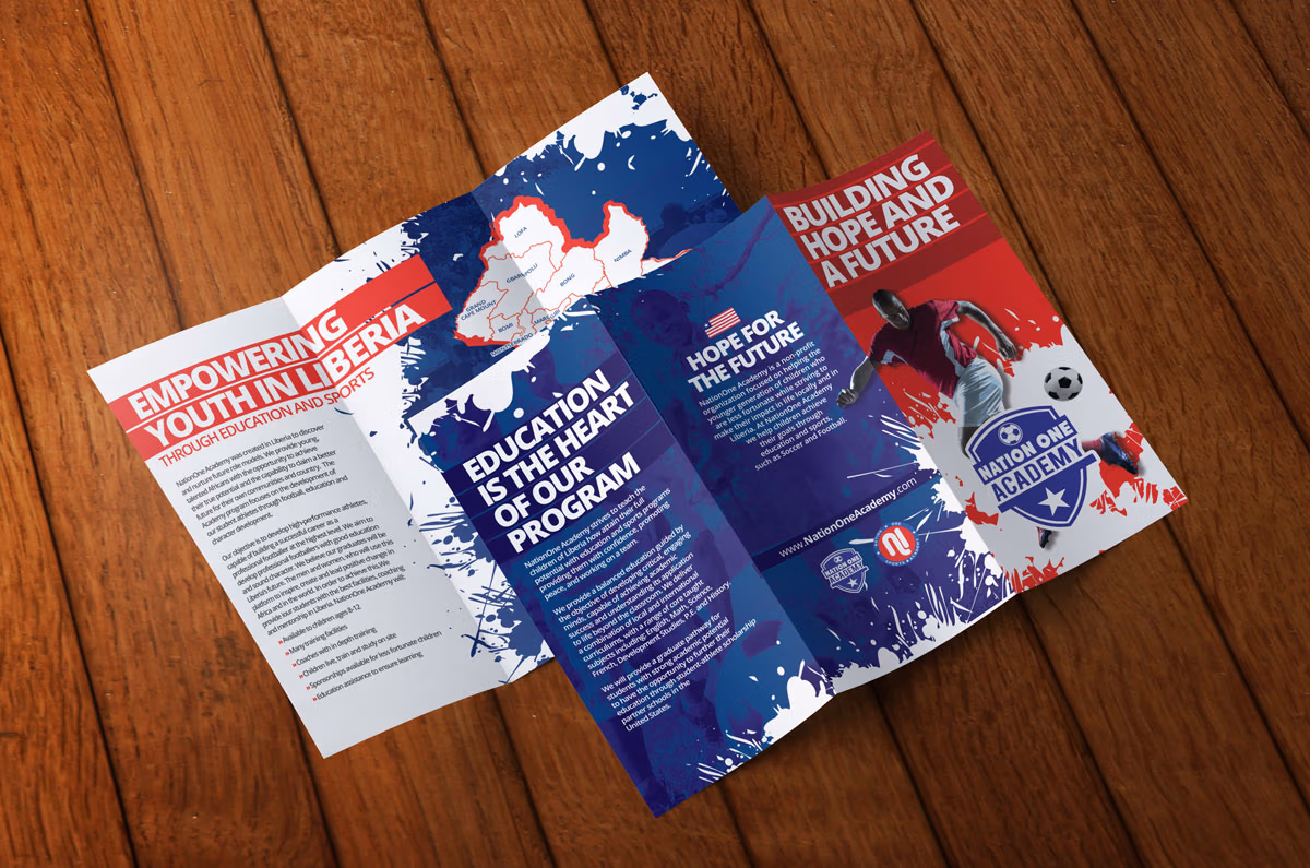 Educational Trifold Brochure Design