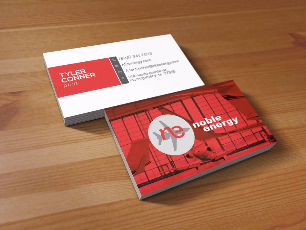 Industrial Business Card Design