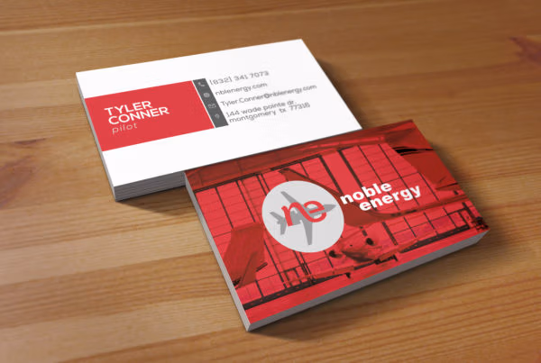 Flight Company Business Card Design