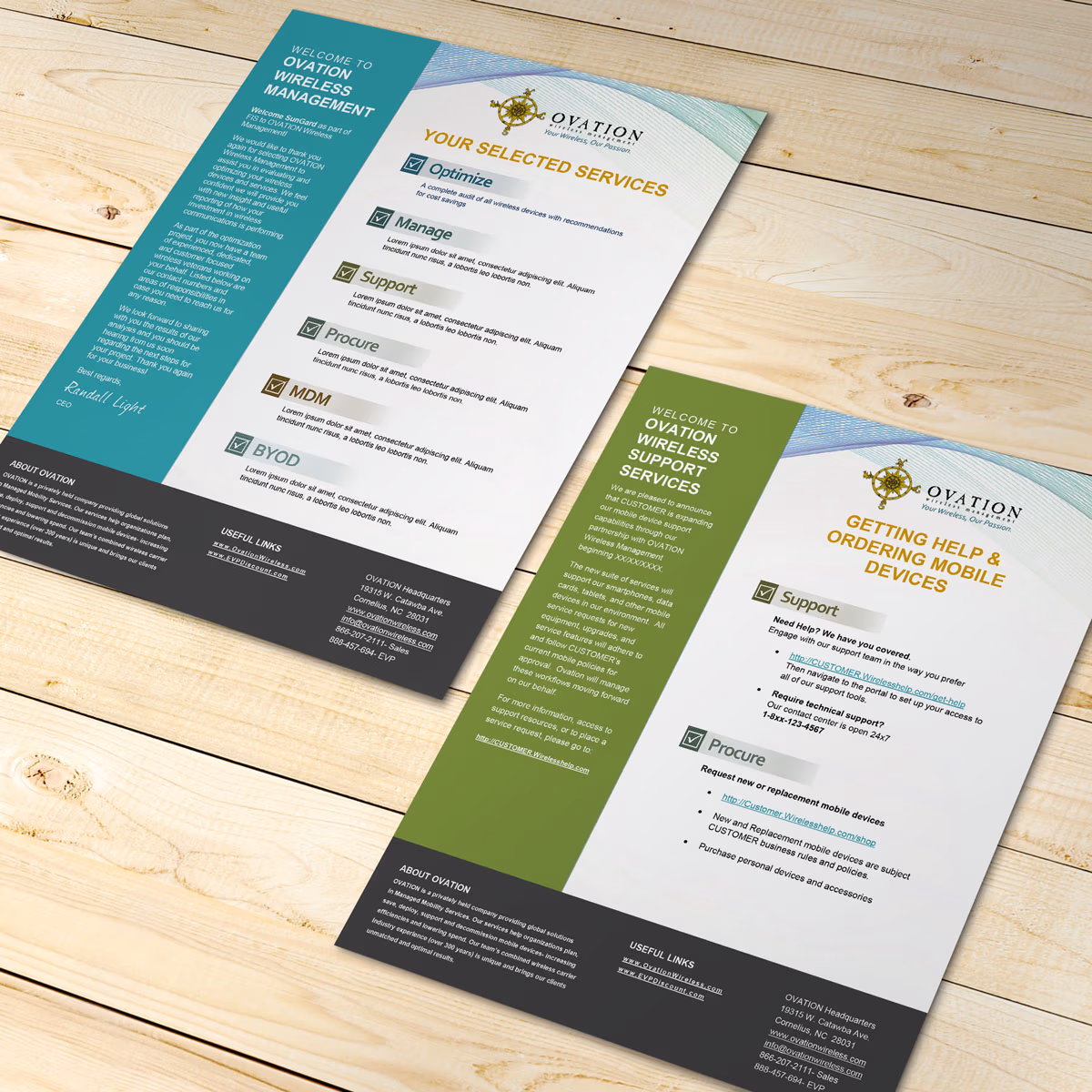 Technology Company Flyer Design