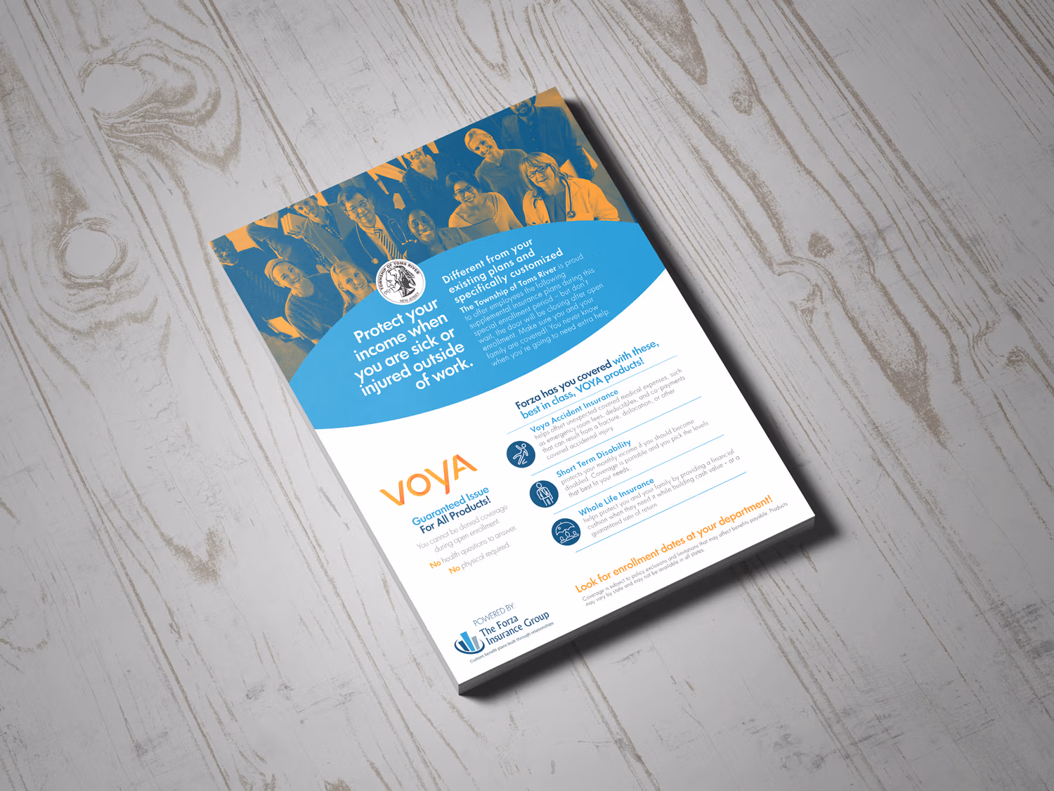 Insurance Benefits Flyer Design