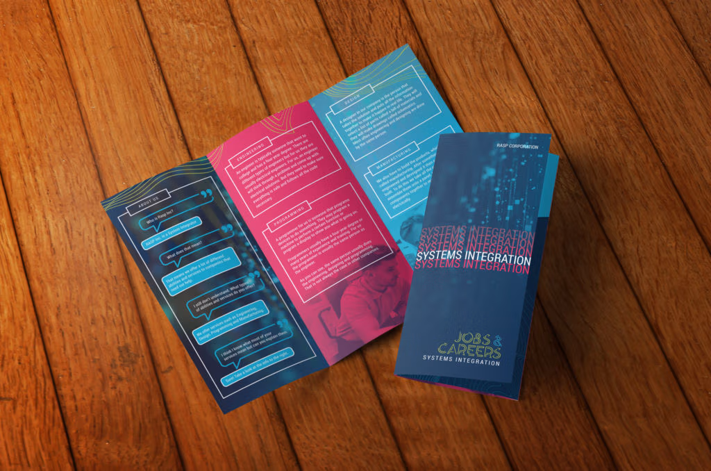 Technology Trifold Brochure Design