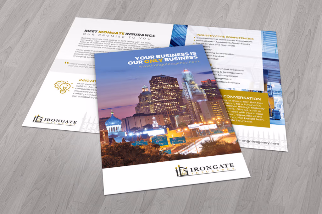 Insurance Brochure Design