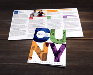 CUNY University 4 Page Program Brochure