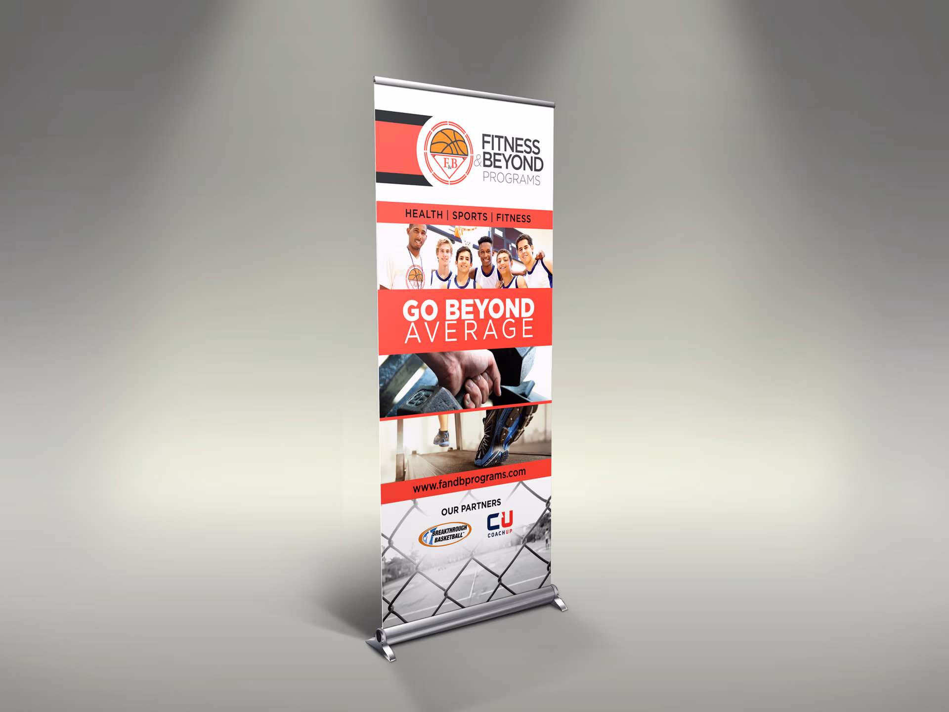 Sports and Fitness Banner