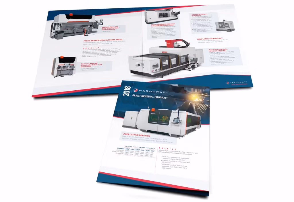 4-page brochure design