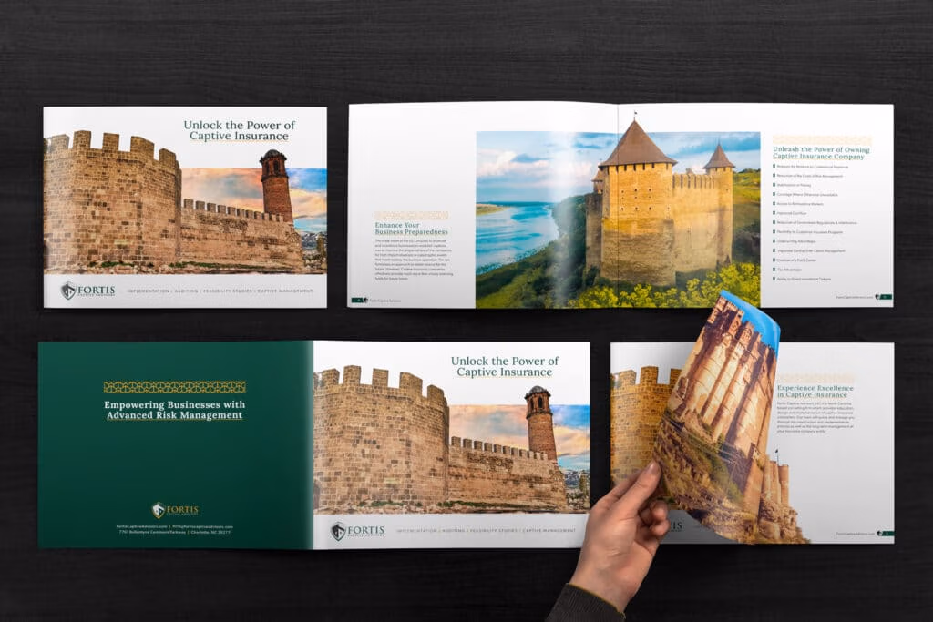8 Page Brochure - Printed 250