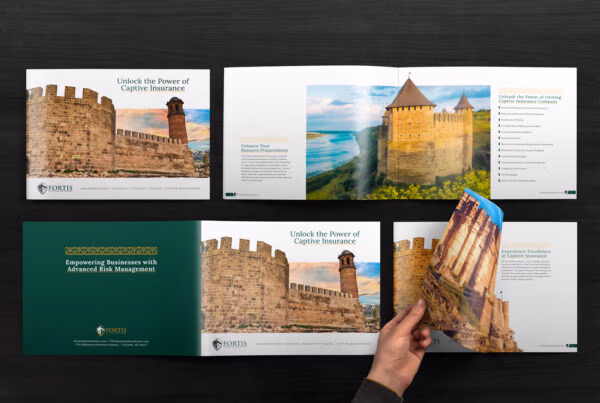 Financial Services Brochure Design