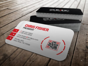 Construction Company Business Card Design