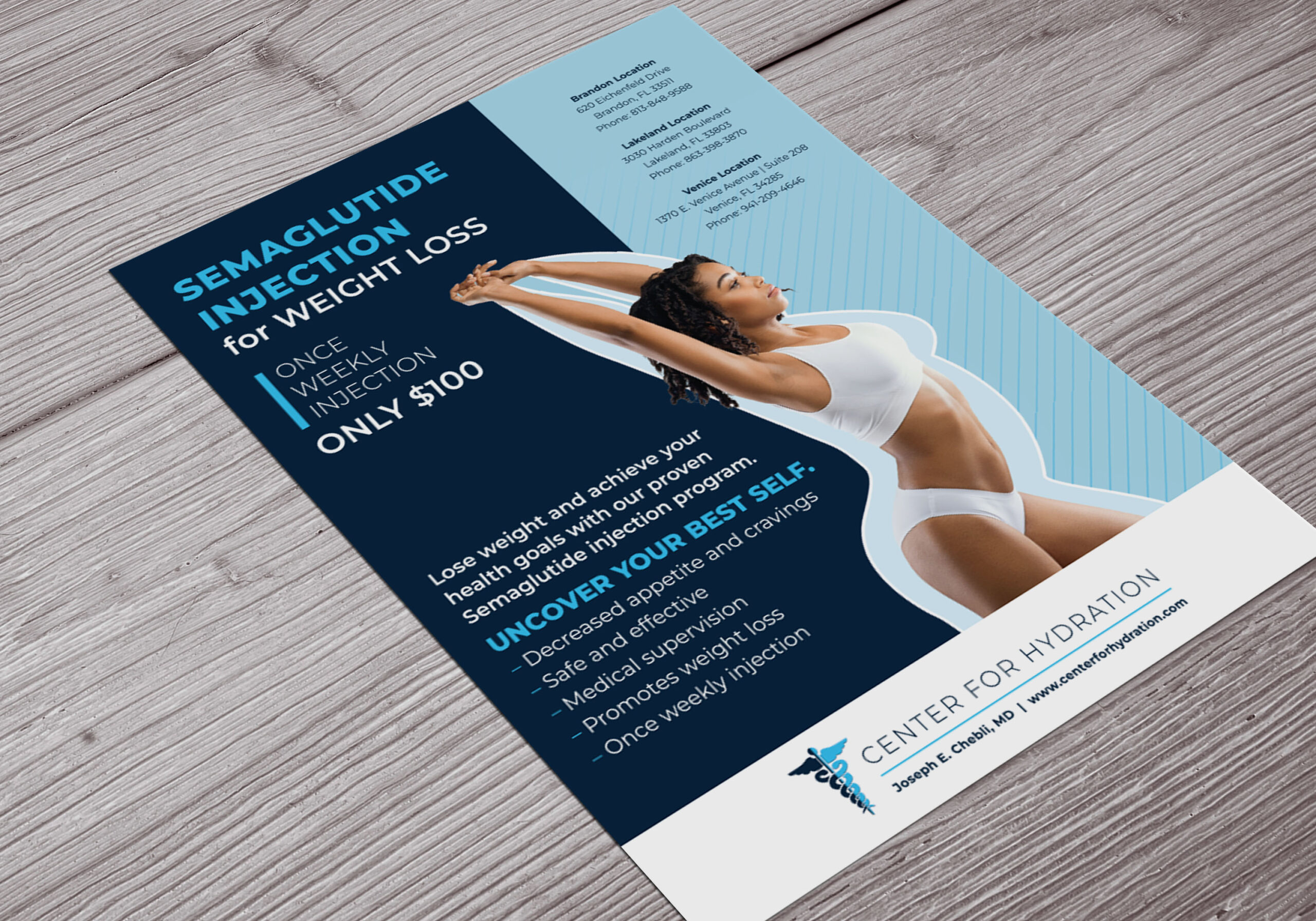 Health Center Flyer Design