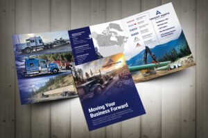 Freight Shipping 6 page Brochure Design
